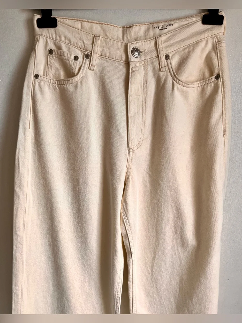 RAG & BONE The Andi High-Rise Ankle Wide-Leg Jeans